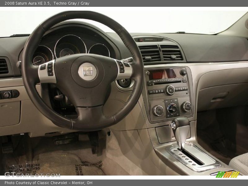 Techno Gray / Gray 2008 Saturn Aura XE 3.5