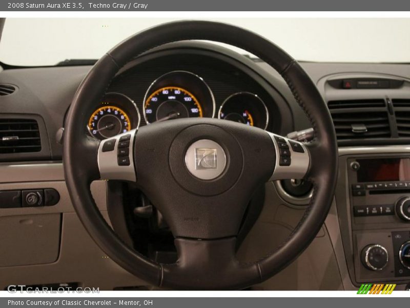 Techno Gray / Gray 2008 Saturn Aura XE 3.5