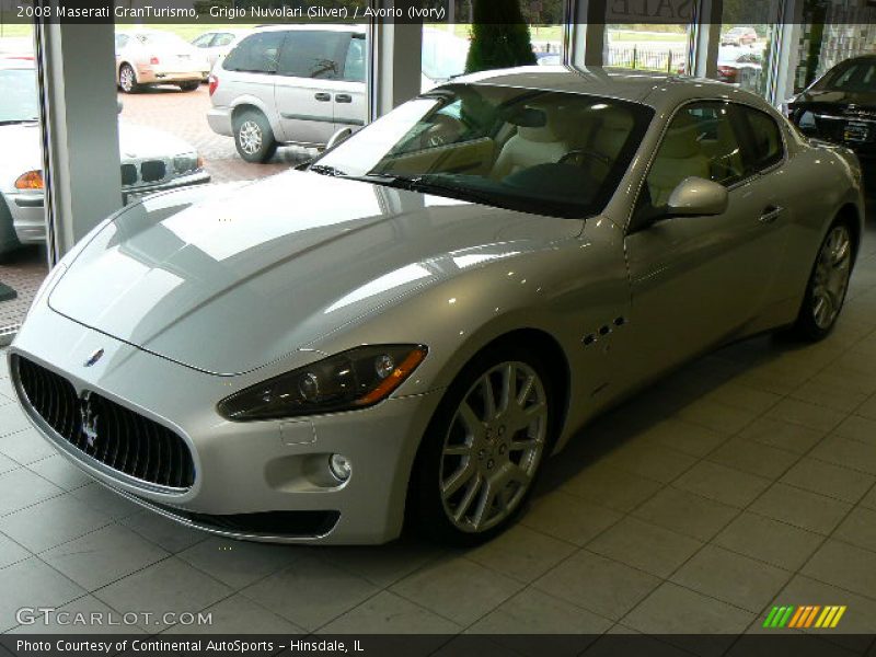 Grigio Nuvolari (Silver) / Avorio (Ivory) 2008 Maserati GranTurismo