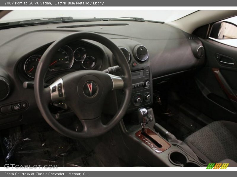 Electric Blue Metallic / Ebony 2007 Pontiac G6 V6 Sedan