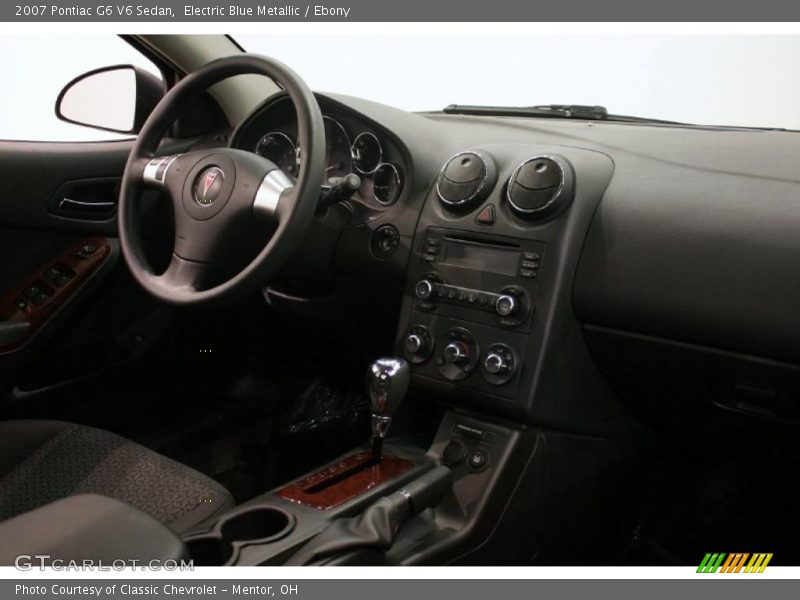 Electric Blue Metallic / Ebony 2007 Pontiac G6 V6 Sedan