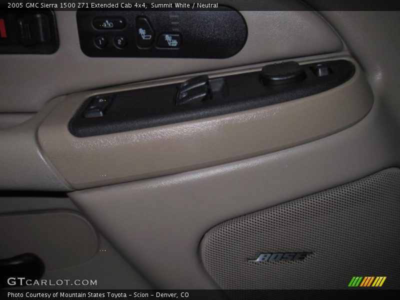 Summit White / Neutral 2005 GMC Sierra 1500 Z71 Extended Cab 4x4