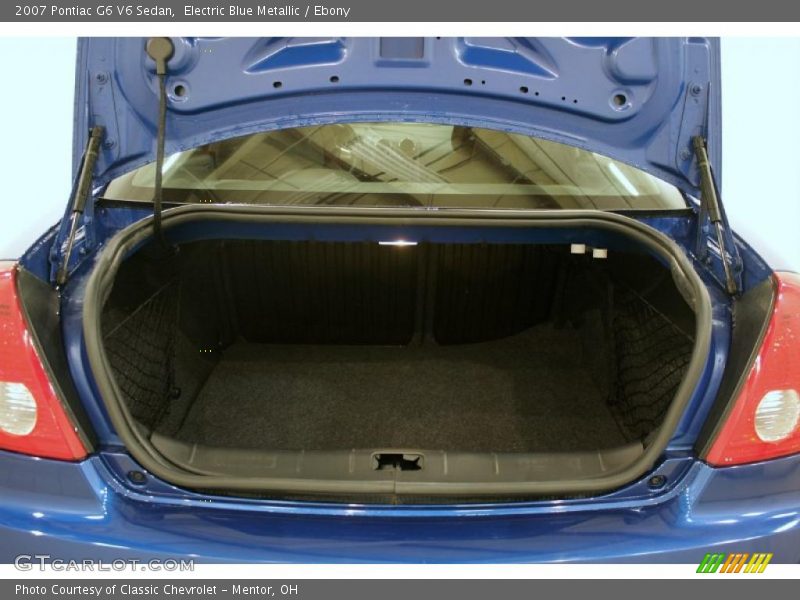 Electric Blue Metallic / Ebony 2007 Pontiac G6 V6 Sedan