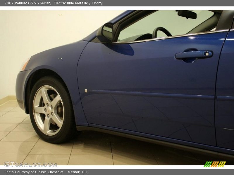 Electric Blue Metallic / Ebony 2007 Pontiac G6 V6 Sedan