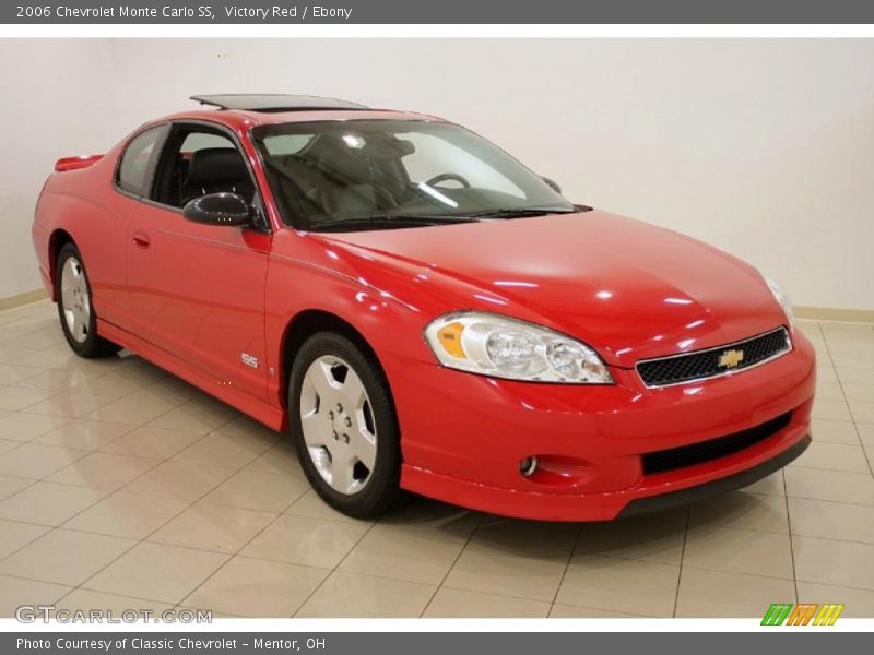 Victory Red / Ebony 2006 Chevrolet Monte Carlo SS