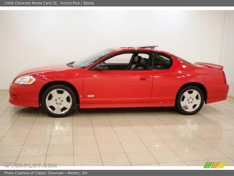 Victory Red / Ebony 2006 Chevrolet Monte Carlo SS