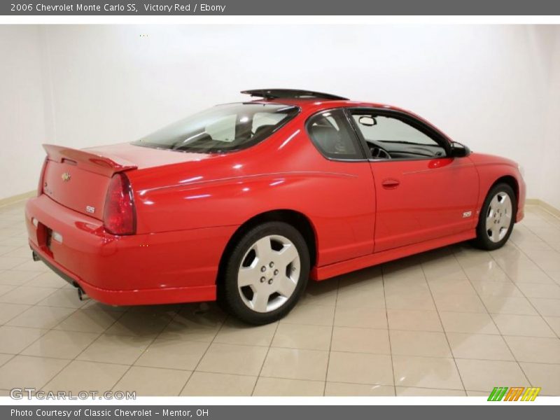 Victory Red / Ebony 2006 Chevrolet Monte Carlo SS