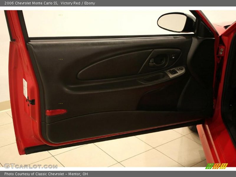 Victory Red / Ebony 2006 Chevrolet Monte Carlo SS