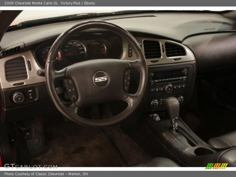 Victory Red / Ebony 2006 Chevrolet Monte Carlo SS