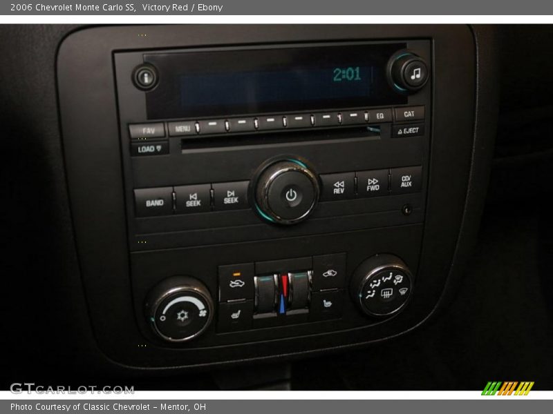 Victory Red / Ebony 2006 Chevrolet Monte Carlo SS