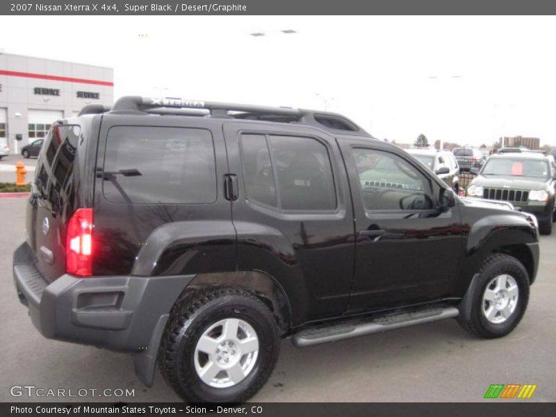 Super Black / Desert/Graphite 2007 Nissan Xterra X 4x4