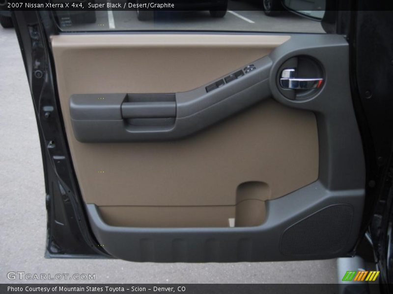 Super Black / Desert/Graphite 2007 Nissan Xterra X 4x4
