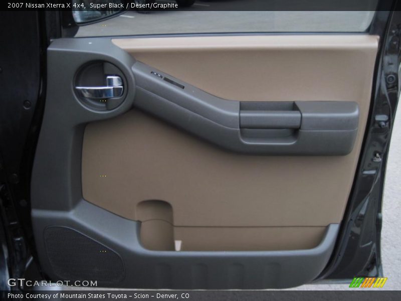 Super Black / Desert/Graphite 2007 Nissan Xterra X 4x4