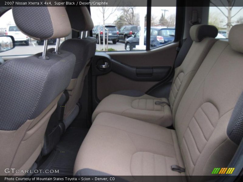 Super Black / Desert/Graphite 2007 Nissan Xterra X 4x4