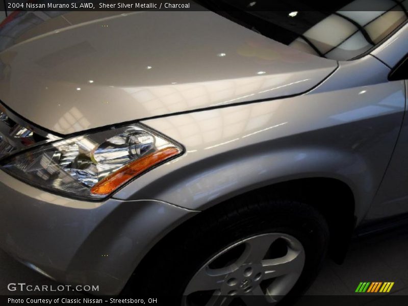 Sheer Silver Metallic / Charcoal 2004 Nissan Murano SL AWD