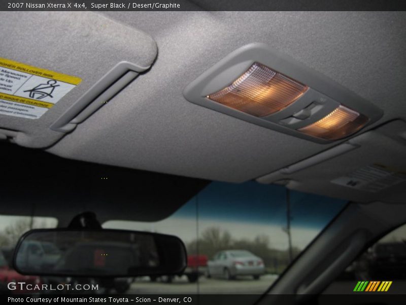 Super Black / Desert/Graphite 2007 Nissan Xterra X 4x4