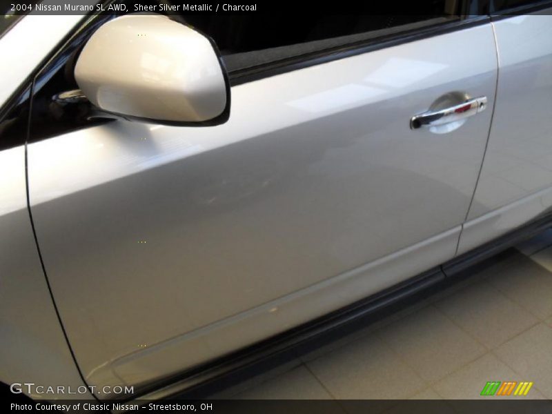 Sheer Silver Metallic / Charcoal 2004 Nissan Murano SL AWD