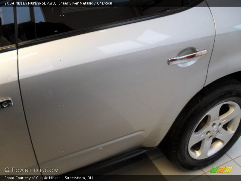 Sheer Silver Metallic / Charcoal 2004 Nissan Murano SL AWD