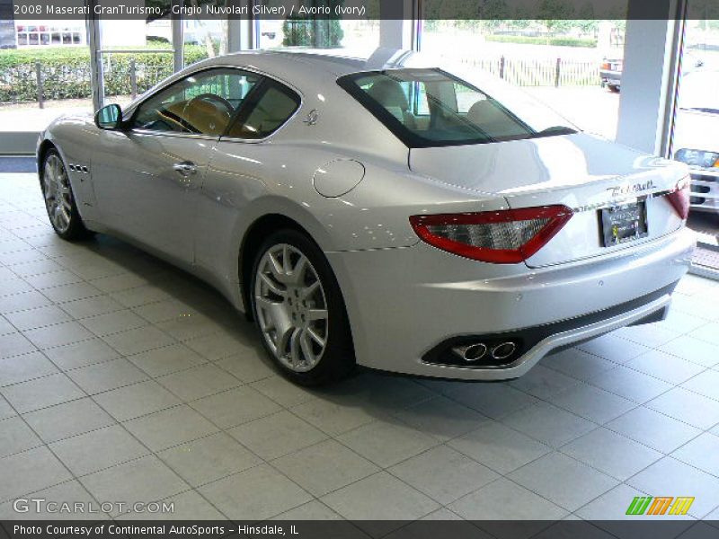 Grigio Nuvolari (Silver) / Avorio (Ivory) 2008 Maserati GranTurismo