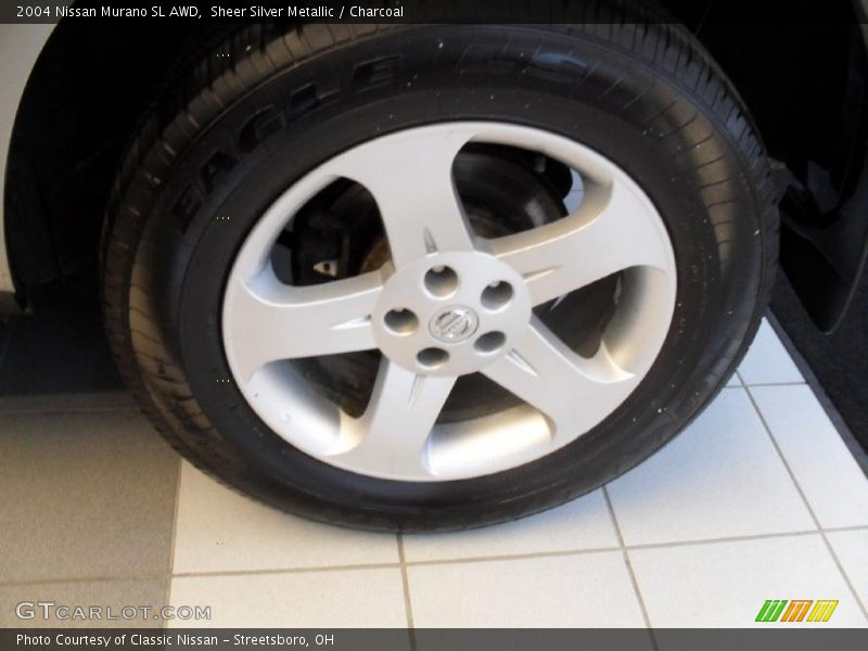 Sheer Silver Metallic / Charcoal 2004 Nissan Murano SL AWD
