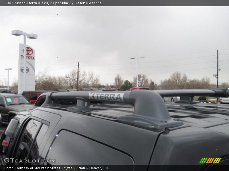 Super Black / Desert/Graphite 2007 Nissan Xterra X 4x4