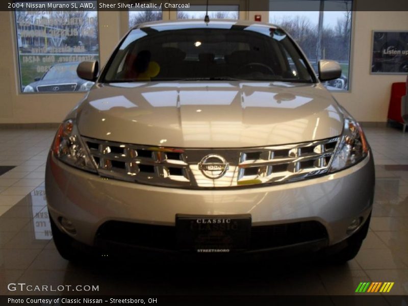 Sheer Silver Metallic / Charcoal 2004 Nissan Murano SL AWD
