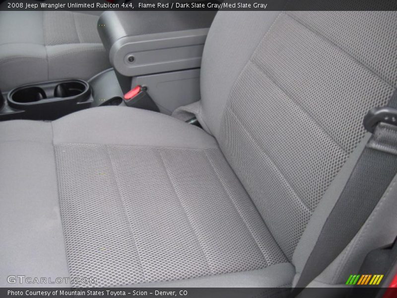 Flame Red / Dark Slate Gray/Med Slate Gray 2008 Jeep Wrangler Unlimited Rubicon 4x4
