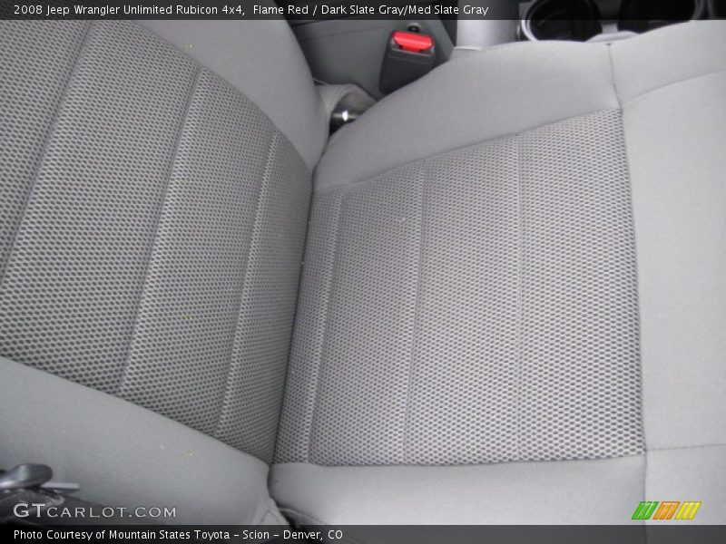 Flame Red / Dark Slate Gray/Med Slate Gray 2008 Jeep Wrangler Unlimited Rubicon 4x4
