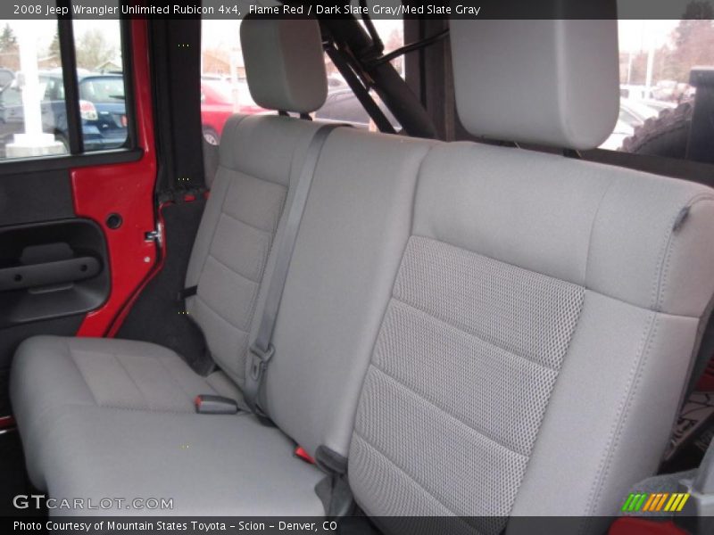 Flame Red / Dark Slate Gray/Med Slate Gray 2008 Jeep Wrangler Unlimited Rubicon 4x4