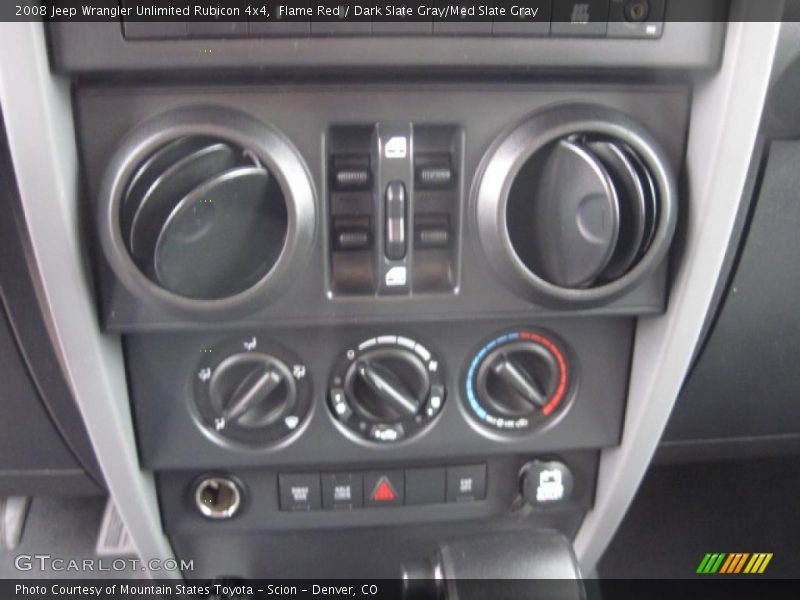 Flame Red / Dark Slate Gray/Med Slate Gray 2008 Jeep Wrangler Unlimited Rubicon 4x4