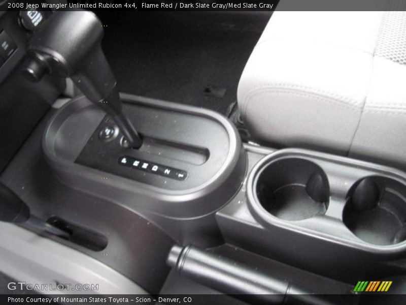 Flame Red / Dark Slate Gray/Med Slate Gray 2008 Jeep Wrangler Unlimited Rubicon 4x4