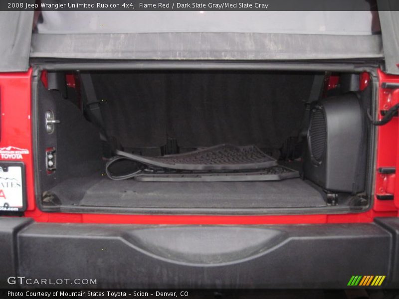 Flame Red / Dark Slate Gray/Med Slate Gray 2008 Jeep Wrangler Unlimited Rubicon 4x4