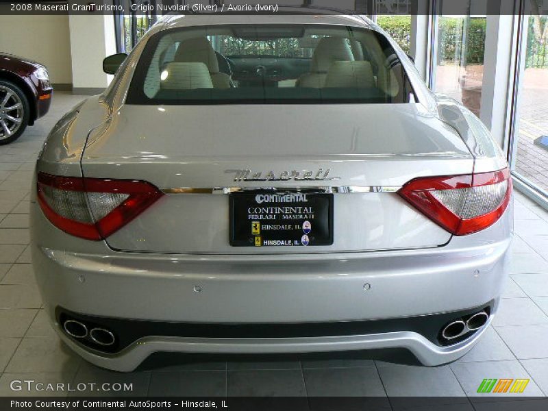 Grigio Nuvolari (Silver) / Avorio (Ivory) 2008 Maserati GranTurismo