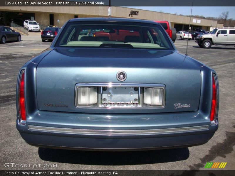 Parisian Blue / Neutral Shale 1999 Cadillac DeVille Sedan