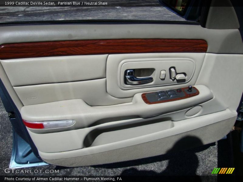 Parisian Blue / Neutral Shale 1999 Cadillac DeVille Sedan