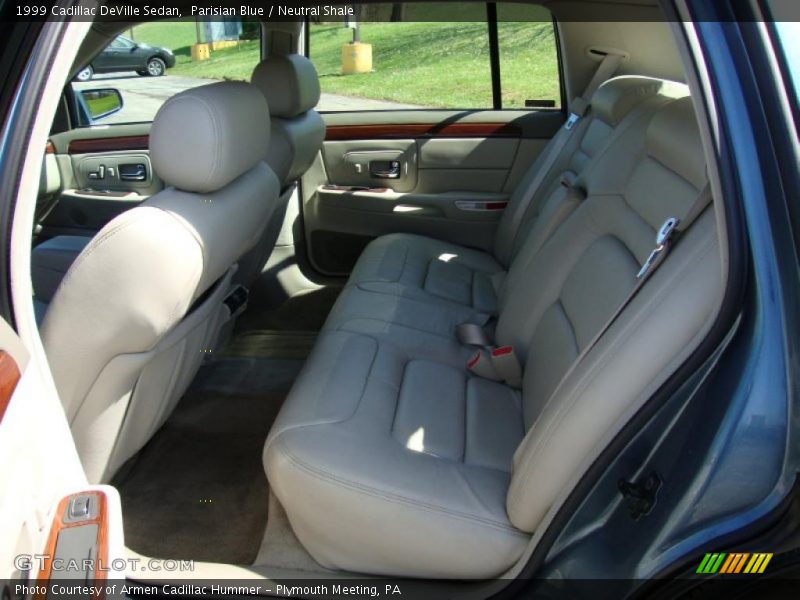 Parisian Blue / Neutral Shale 1999 Cadillac DeVille Sedan