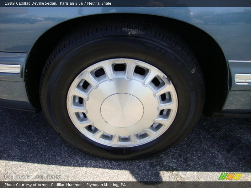 Parisian Blue / Neutral Shale 1999 Cadillac DeVille Sedan