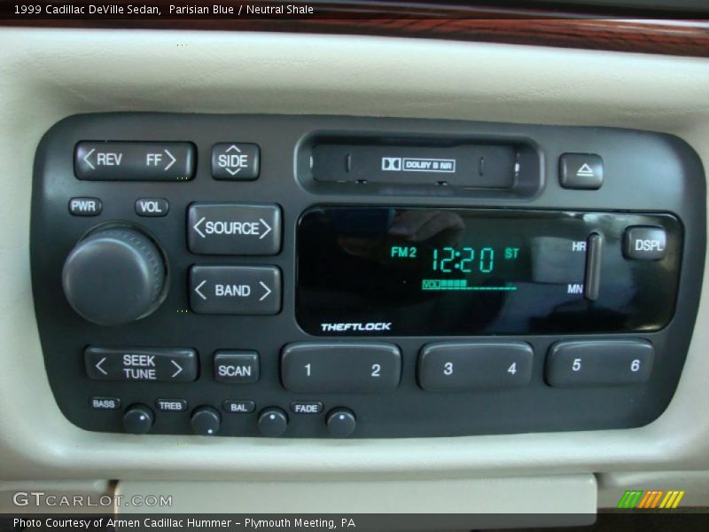 Parisian Blue / Neutral Shale 1999 Cadillac DeVille Sedan