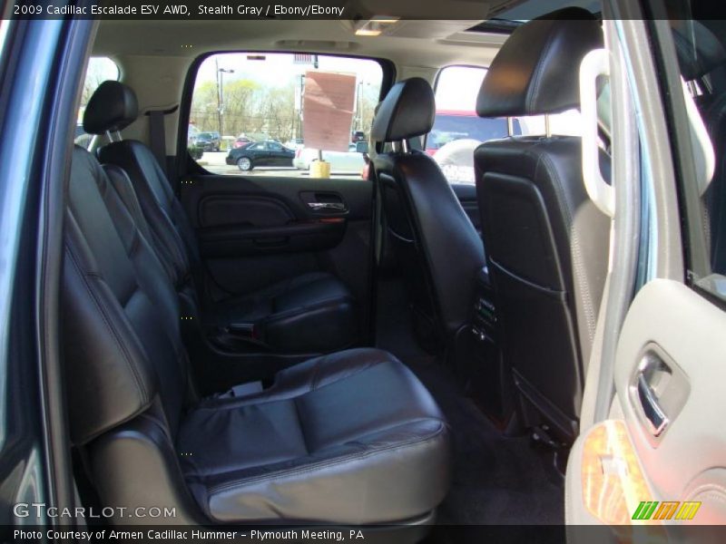 Stealth Gray / Ebony/Ebony 2009 Cadillac Escalade ESV AWD
