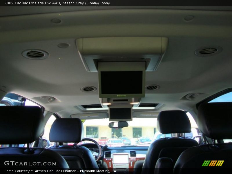 Stealth Gray / Ebony/Ebony 2009 Cadillac Escalade ESV AWD