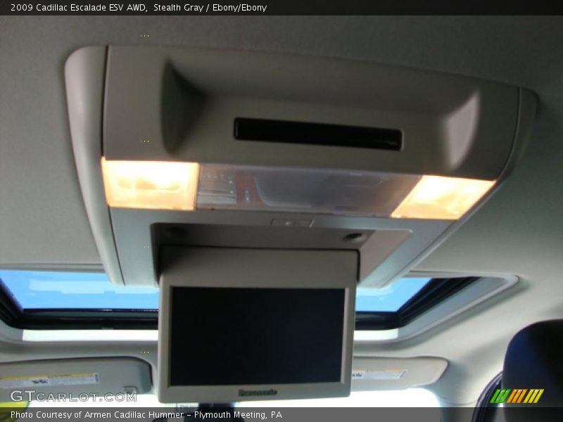 Stealth Gray / Ebony/Ebony 2009 Cadillac Escalade ESV AWD