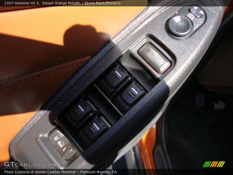 Desert Orange Metallic / Ebony Black/Morocco 2007 Hummer H3 X