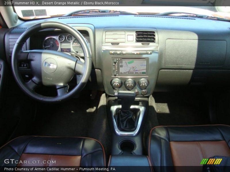 Desert Orange Metallic / Ebony Black/Morocco 2007 Hummer H3 X