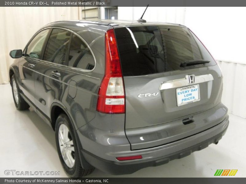 Polished Metal Metallic / Black 2010 Honda CR-V EX-L