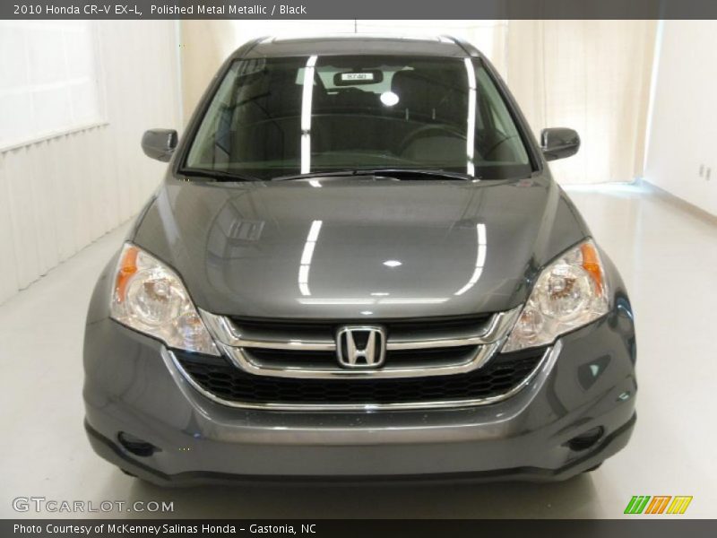 Polished Metal Metallic / Black 2010 Honda CR-V EX-L