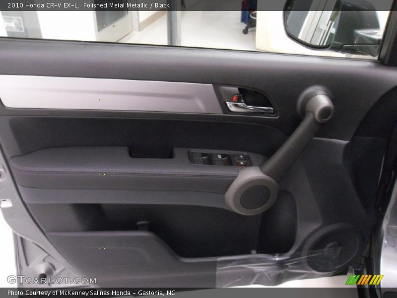 Polished Metal Metallic / Black 2010 Honda CR-V EX-L