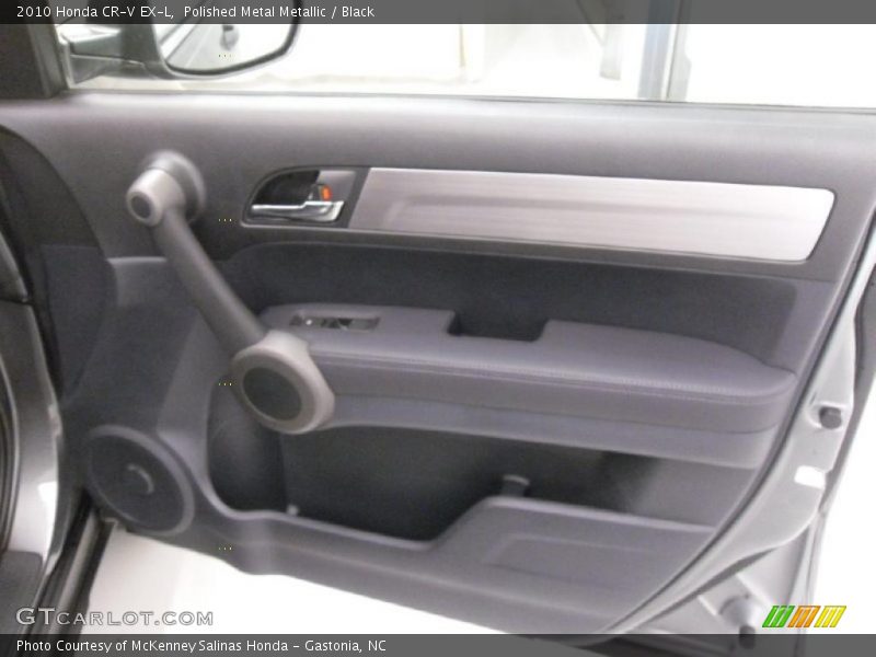 Polished Metal Metallic / Black 2010 Honda CR-V EX-L