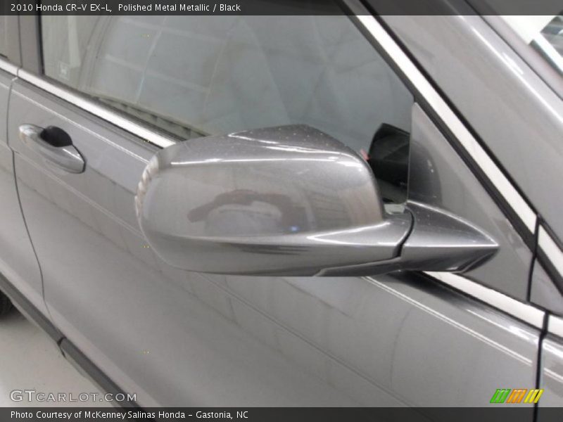 Polished Metal Metallic / Black 2010 Honda CR-V EX-L
