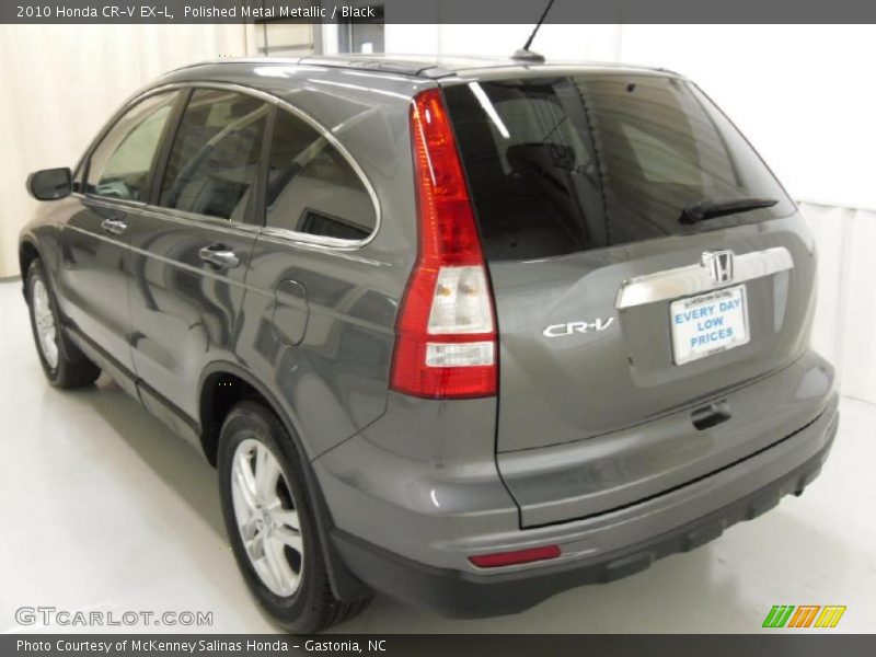 Polished Metal Metallic / Black 2010 Honda CR-V EX-L