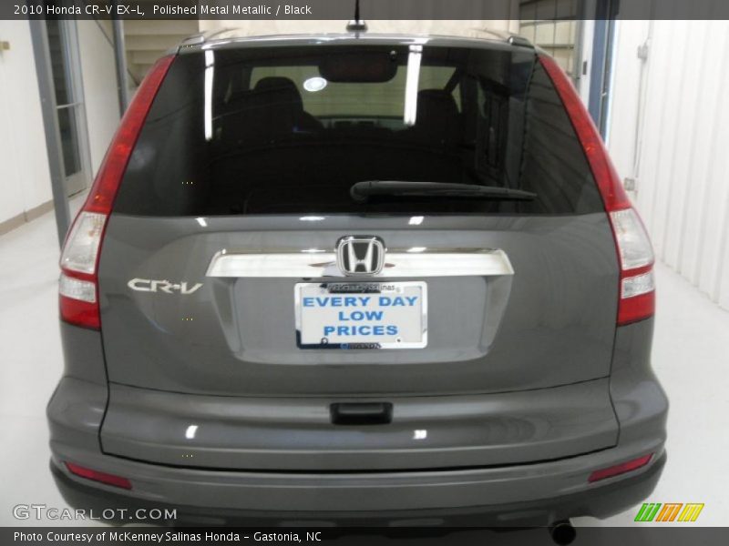 Polished Metal Metallic / Black 2010 Honda CR-V EX-L